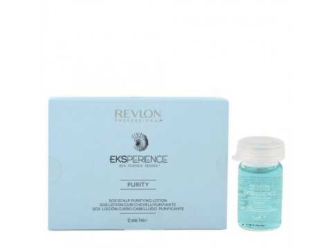 REVLON EKSPERIENCETM  Purity SOS Scalp Purifying losjonas padeda sustabdyti pleiskanų formavimąsi bei turi efektyvų antioksidacinį efektą, 12 x 7 ml